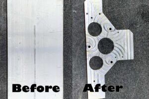 Before After Machining